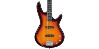 Ibanez GSR180-BS Gio Series 4-String Bass Guitar, Brown Sunburst