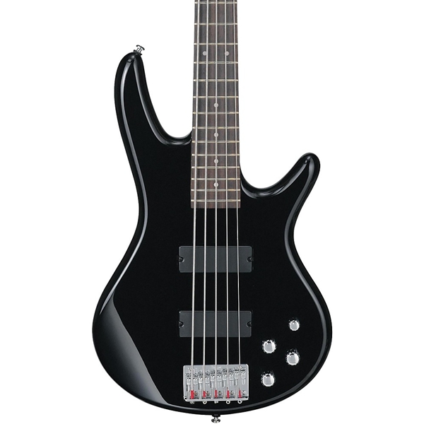 Ibanez GSR205-BKN Gio Series 5-String Bass Guitar, Black