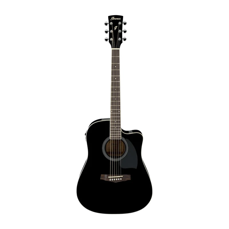 Ibanez PF Series PF15ECE-BK Acoustic Guitar