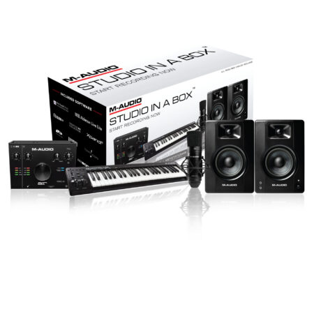 The M-Audio Studio In a Box Complete Studio Package