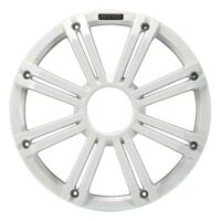 Kicker – KM10 And KMF10 Subwoofer 10 Inch Grille With LED – White