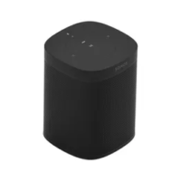 Sonos One Gen2 Ultimate Wireless WiFi Smart Bookshelf Speaker - Black