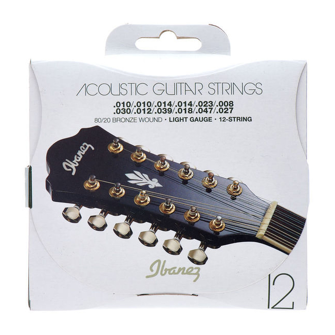 IBANEZ 12STR LIGHT GAUGE BRONZE WOUND