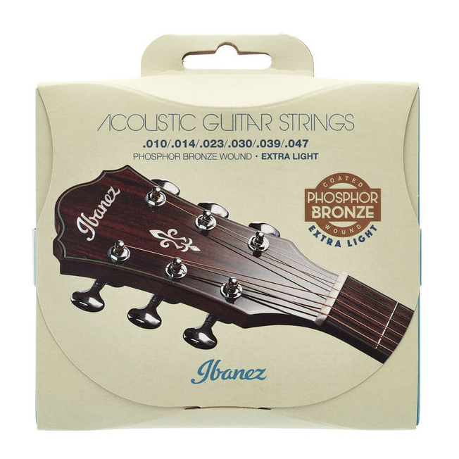 IBANEZ EXTRA LIGHT GAUGE PHOSPHOR BRONZE WOUND
